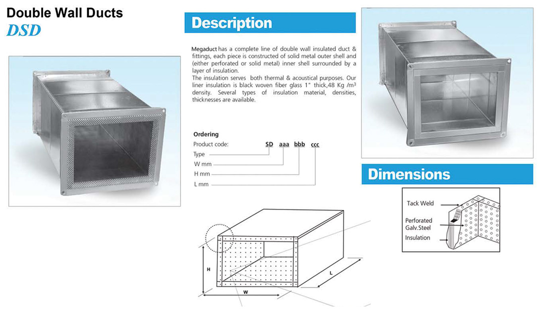Double wall duct (DSD)